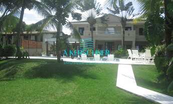 Imagem 3: Casa 6 dorms pé na areia com vista para As Ilhas, 500m² de A.C., venda ou aluguel na praia