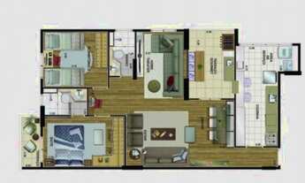 Imagem 7: Apartamento para venda possui 84 metros quadrados com 3 quartos em Vila Yara - Osasco - SP