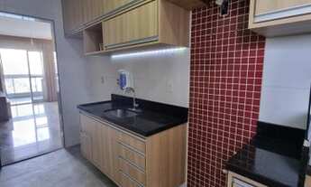 Imagem 4: Apartamento 2 quartos sendo 1 suíte vista lateral para o Mar. mobília fixas