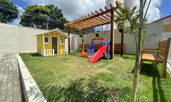 Imagem 3: A casa de condomínio duplex no bairro Vale do Gavião possui 100 metros quadrados