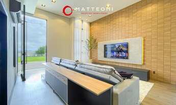 Imagem 7: Casa térrea de alto padrão recém construída no condomínio fechado Quinta do Lago