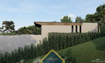 Imagem 6: Lote de 1014m² com projeto à venda no Vale dos Cristais