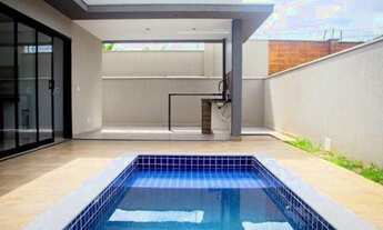 Imagem 2: Casa térrea com 3 suítes à venda em condomínio