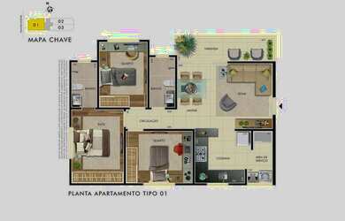 Imagem 3: Sabará - Apartamento Padrão - Novo Horizonte
