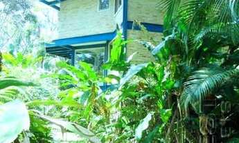 Imagem 4: Ubatuba, Praia do Felix - Pé na areia, sobrado com 200m2, estilo rustico, 04 Suítes