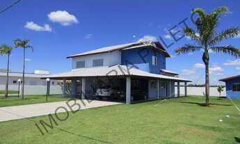 Imagem 2: Sobrado em condomínio fechado, 4 suítes, área gourmet, local alto, totalmente plano