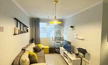 Imagem 2: Apartamento bem distribuído com 49m² composto 2 dormitórios, à venda por R$ 298.000 - Tabo