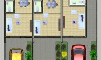 Imagem 4: Casa para Venda em São José, Forquilhas, 2 dormitórios, 1 banheiro, 1 vaga