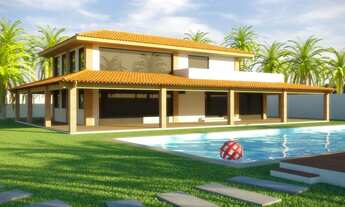 Imagem 4: Terreno dentro de condomínio com área de lazer e piscinas