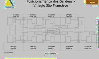 Imagem 6: Apartamento com 2 dormitórios à venda, 55 m² por R$ 239.832,00 - Cidade Jardim - São José