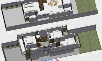 Imagem 2: Sobrados novos a venda no Atami Norte