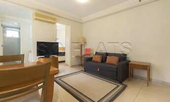 Imagem 3: Flat no Quality Bela Cintra disponível para locação contendo 45m², 2 dorms e 1 vaga de gar