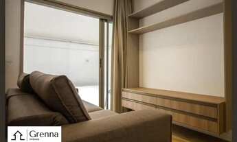 Imagem 2: Apartamento Garden Mobiliado Locação 84m² - Pinheiros, São Paulo