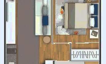 Imagem 6: Apartamento para locação, 34 m², 1 Dormitório, 1 Vaga