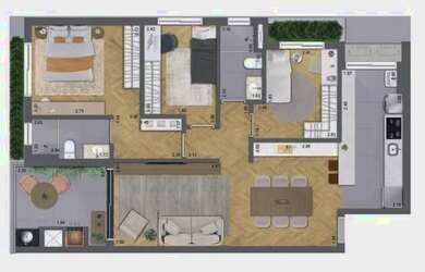 Imagem 3: COBERTURA com 3 dormitórios à venda por R$ 2.171.817,84 no bairro Bigorrilho - CURITIBA