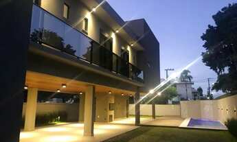 Imagem 4: Casa em Condomínio Fechado 4 Suítes Mobiliada e Piscina Privativa á Venda no/Bairro Aririb