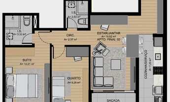 Imagem 3: COBERTURA com 3 dormitórios à venda por R$ 1.545.870,00 no bairro Bigorrilho - CURITIBA