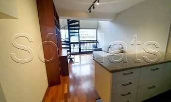 Imagem 3: Duplex com serviços no coração da Avenida Paulista, aprazível e aconchegante. Com entrada