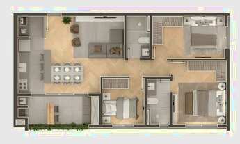 Imagem 3: COBERTURA com 2 dormitórios à venda por R$ 1.123.159,42 no bairro Água Verde - CURITIBA