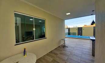 Imagem 6: Casa mobiliada 4/4, suítes, piscina, quiosque, condomínio Arembepe Linha Verde