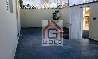 Imagem 2: Casa com 2 dormitórios para alugar, 85 m² por R$ 1.593,92/mês - Vila Camilópolis - Santo A