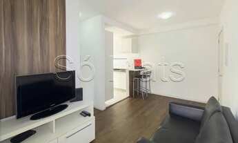 Imagem 2: Flat disponível para locação com 1 dormitório e 35m² mobiliado ao lado da PUC-SP. Consulte