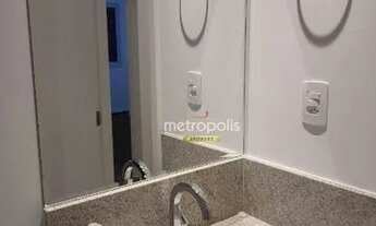 Imagem 7: Apartamento com 2 dormitórios para alugar, 68 m² por R$ 4.728,13/mês - Cerâmica - São Caet