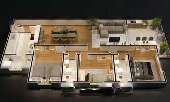 Imagem 3: Apartamento para venda com 110 metros quadrados com 2 quartos em Centro - Matinhos - PR