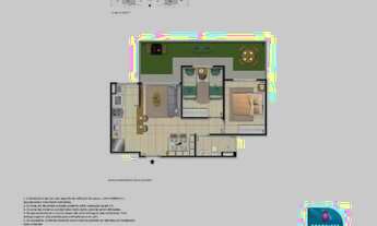 Imagem 7: Condomínio Conquista Ametista, 2 quartos ao lado DB Torquato Tapajós, torres com elevador