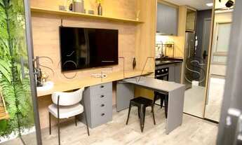 Imagem 5: Flat estilo Studio disponível para locação no bairro do Tatuapé contendo 25m² e 1 dormitór