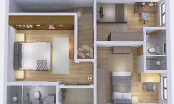 Imagem 3: Casa sobrado com 3 dormitório suítes, 2 vagas cobertas no bairro Igara