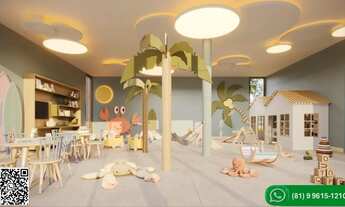 Imagem 3: PRAIA DO CUPE - Apartamento 120 m² com 3 quartos, estacionamento coberto e estrutura de re