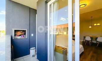 Imagem 5: Apartamento mobiliado com 2 dormitórios e sacada com churrasqueira