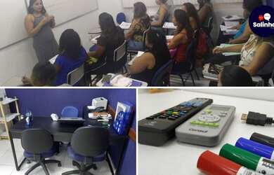 Imagem 2: Sala de aula totalmente equipada no Méier, locações sob medida pra você