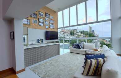 Imagem 6: Cloc marina alto luxo casarão 1 suíte finamente decorado Vista Panorâmica