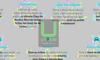 Imagem 6: NOVA LIMA - Loteamento/Condomínio - Alphaville - Lagoa dos Ingleses