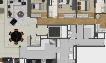 Imagem 7: Apartamento para venda com 218m² com 4 quartos em Alto da Lapa - São Paulo - SP