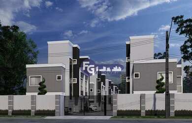 Imagem 2: Sobrado Triplex com 3 dormitórios à venda, 106 m² por R$ 598.000 - Uberaba - Curitiba/PR