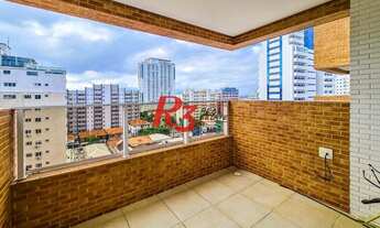 Imagem 1: Apartamento para venda possui 85 metros quadrados com 2 quartos em Boqueirão - Santos - SP