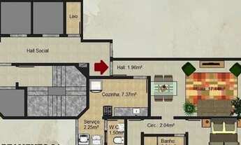 Imagem 4: MARAVILHOSA COBERTURA EM CONSTRUÇÃO PAGAMENTO EM 18 vezes SEM JUROS