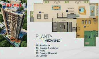 Imagem 6: LANÇAMENTO: Apto com 3 dormitórios à venda, 91 m² a partir de R$ 549.745 - Manaíra - João