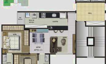 Imagem 2: COBERTURA 108 M² BAIRRO SANTA EFIGÊNIA