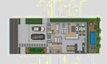 Imagem 2: Casa de condomínio para venda com 119 metros quadrados com 3 quartos em Santa Rosa - Pirac