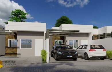 Imagem 7: Casa para venda possui 55 metros quadrados com 3 quartos em Estação - Araucária - PR