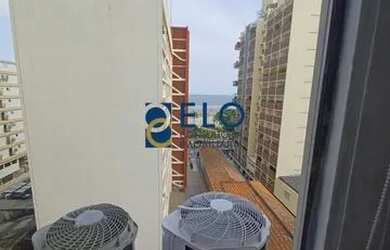 Imagem 2: Apartamento com 2 suítes, de frente para praia, para alugar, no Boqueirão, em Santos