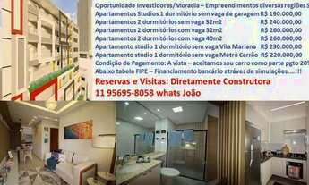 Imagem 2: Metrô Carrão - Apartamento studio 1 dormitório sem vaga