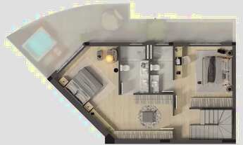 Imagem 7: COBERTURA com 2 dormitórios à venda por R$ 2.324.778,00 no bairro Cristo Rei - CURITIBA