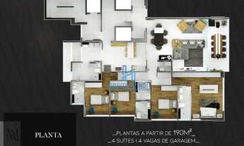 Imagem 2: Apartamento com 3 dormitórios à venda, 190 m² por R$ 1.470.000,00 - Petrópolis - Natal/RN