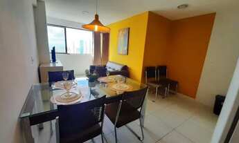 Imagem 5: Ec- flat mobiliado, 42 metros, andar alto, nascente, com lazer, no coração de boa viagem