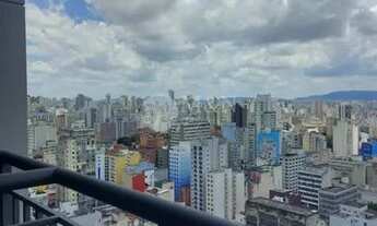 Imagem 3: STUDIO A VENDA PLANTA DIFERENCIADA ANDAR ALTO VISTA LIVRE VARANDA ISOLADA